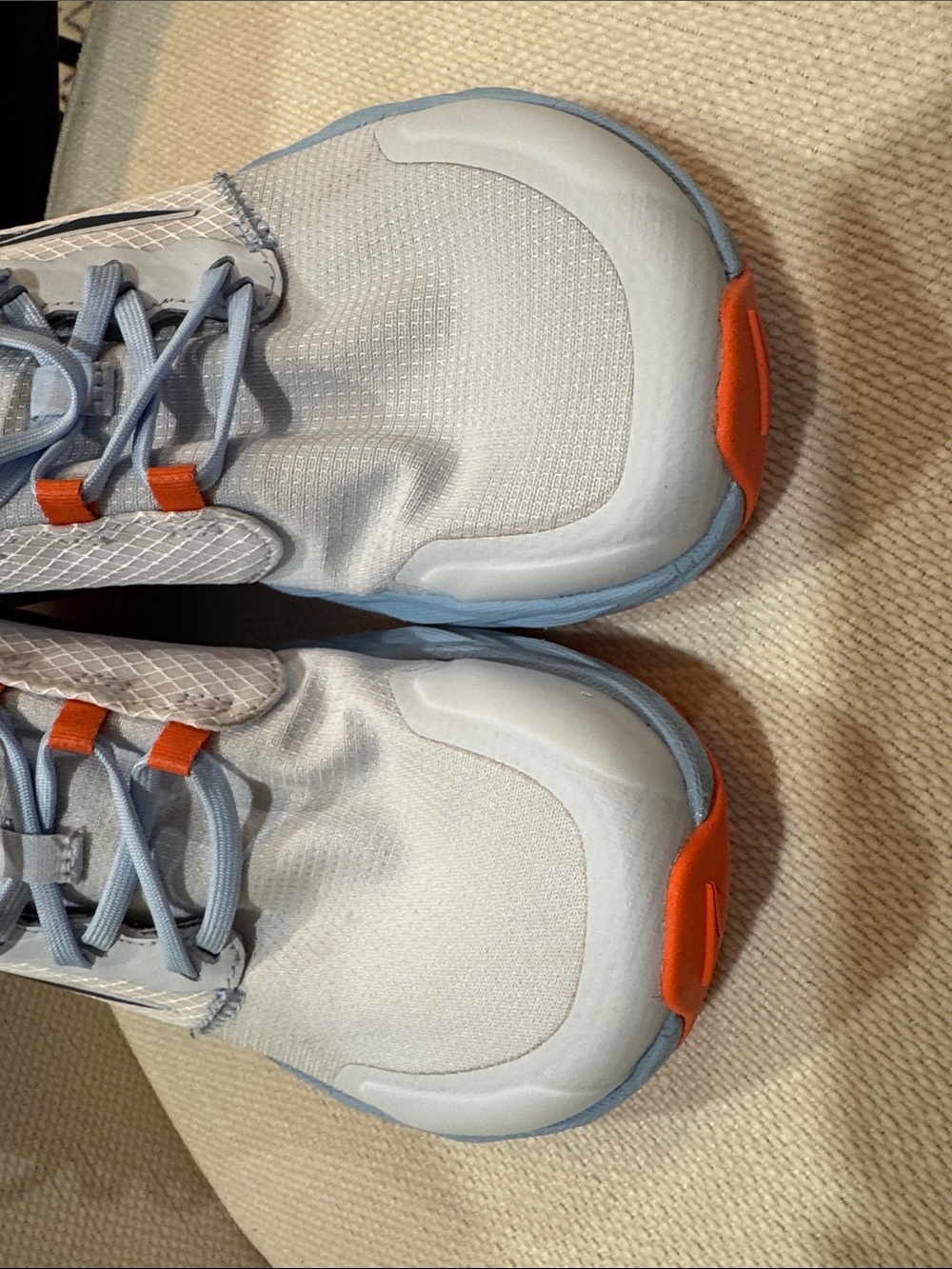 Altra Women's Light Blue, Navy & Orange Trail Running Shoe - Picture 5 of 7
